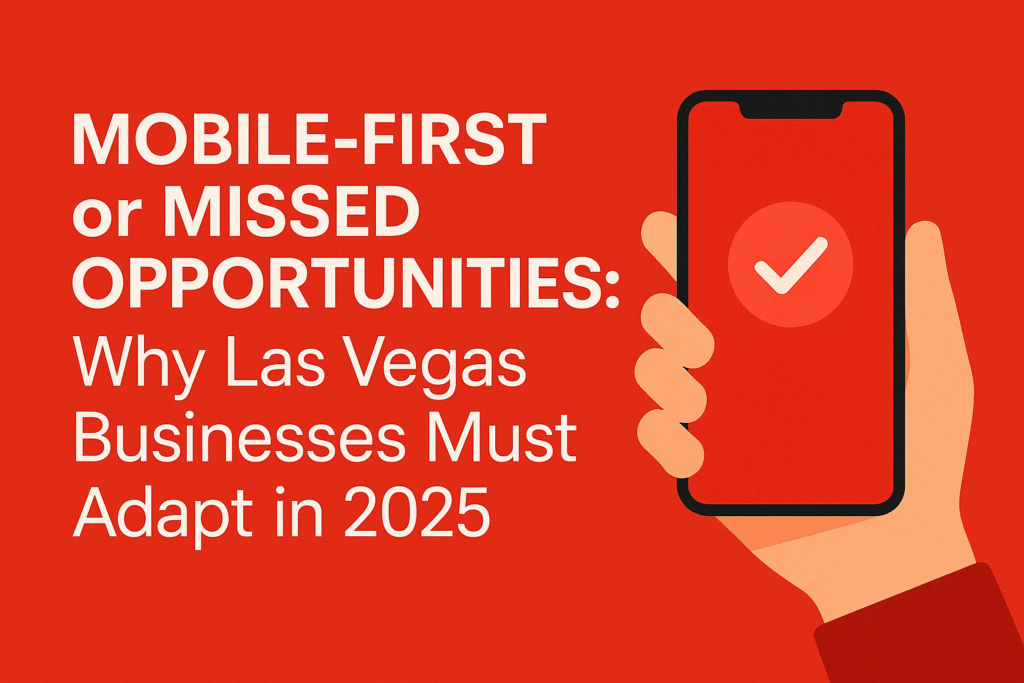 Why Every Las Vegas Business Needs a Mobile-First Website in 2025